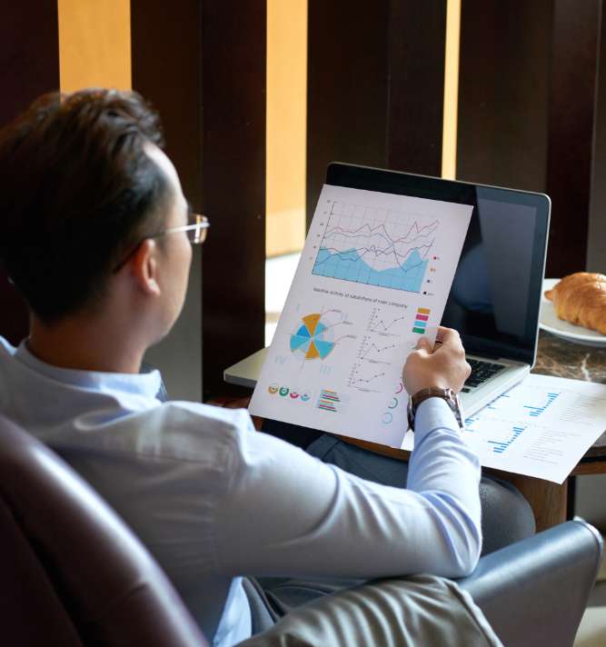 Customer behavior analytics dashboard