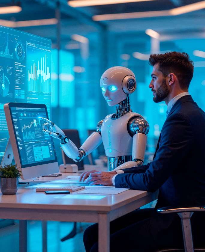 Machine learning model and business data analysis